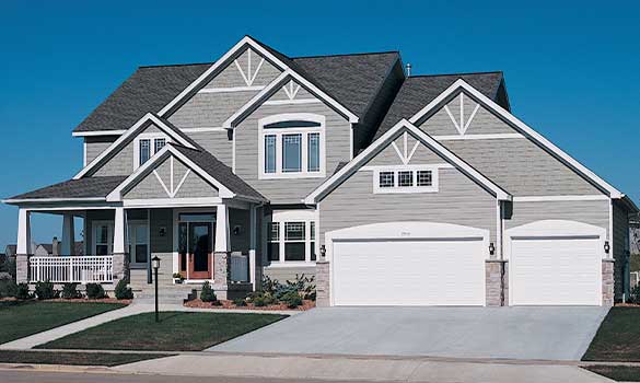 Image of a home with garage service done around Colorado Springs, CO